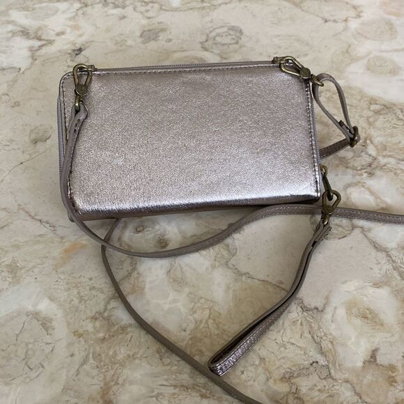 NWOT The Sak Redwood 3-In-1 Leather Phone Wallet Crossbody Clutch Purse - Picture 2 of 13